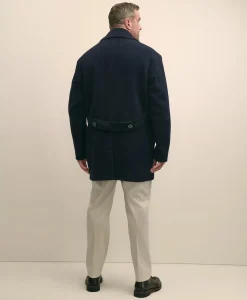 Big & Tall Classic Wool Pea Coat