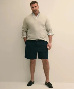Big & Tall Cotton Seersucker Shorts