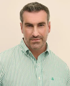 Big & Tall Friday Shirt, Poplin Bengal Stripe