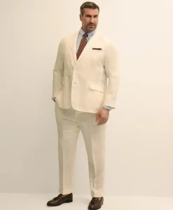 Big & Tall Linen Suit Jacket