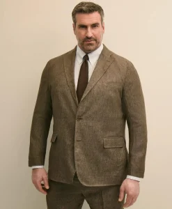 Big & Tall Linen Suit Jacket
