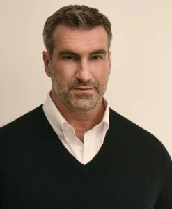 Big & Tall 3-Ply Cashmere V-Neck Sweater