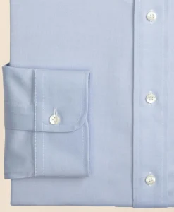 Big & Tall Stretch Dress Shirt, Non-Iron Pinpoint Spread Collar