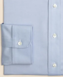 Big & Tall Stretch Dress Shirt, Non-Iron Pinpoint Spread Collar