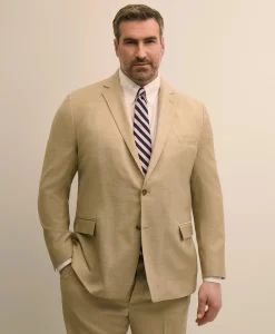 Big & Tall Stretch Wool Suit Jacket