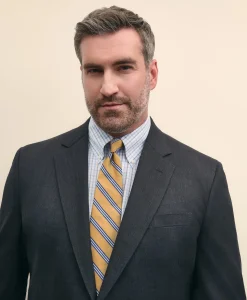Big & Tall Stretch Wool Two-Button 1818 Suit