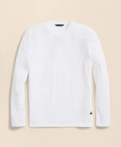 Big & Tall Supima® Cotton Long-Sleeve Logo T-Shirt