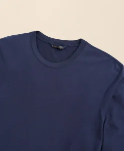 Big & Tall Supima® Cotton Long-Sleeve Logo T-Shirt