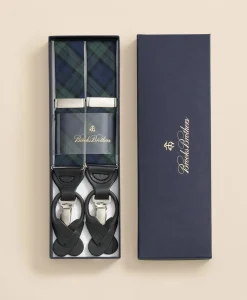 Black Watch Tartan Suspenders