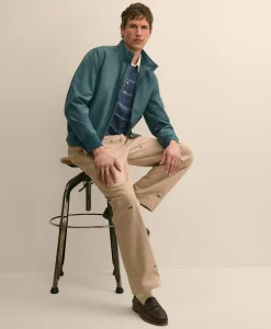 Bomber Jacket in Cotton Blend