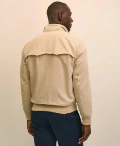 Bomber Jacket in Cotton Blend