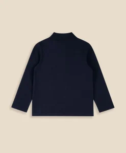 Boys Cotton-Blend Pique Polo Shirt
