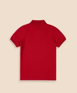 Boys Cotton-Blend Pique Polo Shirt