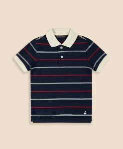 Boys Cotton-Blend Pique Polo Shirt