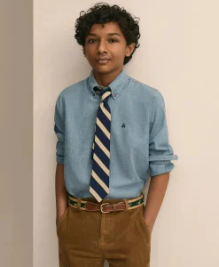 Boys Friday Shirt, Chambray