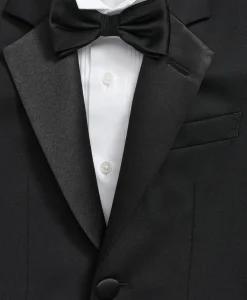 Boys Junior Stretch Wool Tuxedo Jacket
