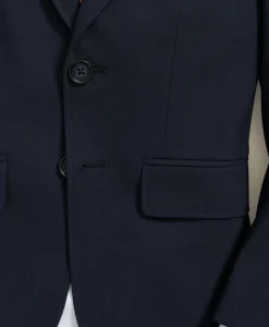 Boys Junior Two-Button Wool Suit Jacket