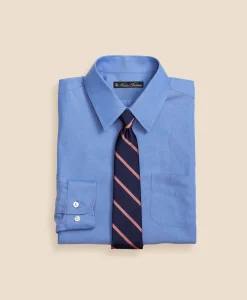 Boys Non-Iron Supima® Pinpoint Cotton Dress Shirt