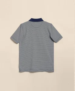 Boys Performance Series Micro-Stripe Polo
