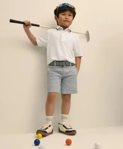 Boys Pique Performance Series Polo