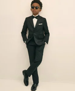 Boys Prep Stretch Wool Tuxedo Jacket