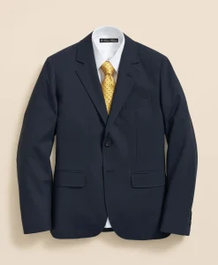 Boys Prep Two-Button Wool Suit Jacket