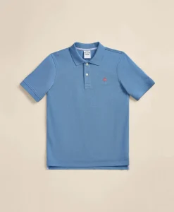 Boys Short-Sleeve Pique Polo