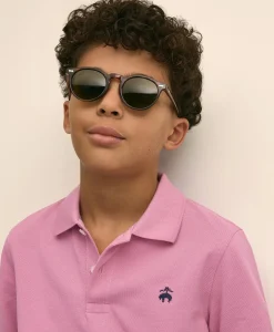 Boys Short-Sleeve Pique Polo