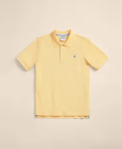 Boys Short-Sleeve Pique Polo