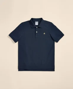 Boys Short-Sleeve Pique Polo