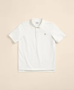 Boys Short-Sleeve Pique Polo