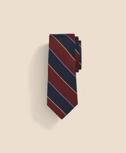 Boys Stripe Silk Tie