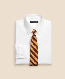 Boys Supima® Cotton Oxford Pinpoint Non-Iron Forward Point Collar Dress Shirt