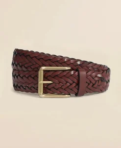 Braided Leather Belt
