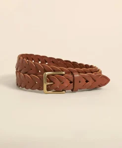 Braided Leather Belt