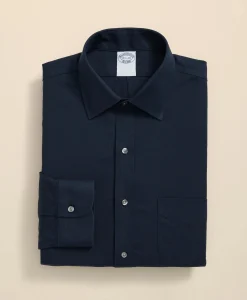 Brooks Brothers Explorer Collection Non-Iron Twill Ainsley Collar, Dress Shirt