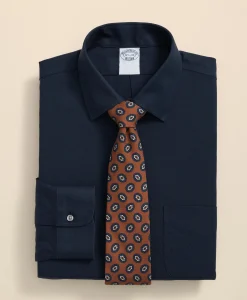 Brooks Brothers Explorer Collection Non-Iron Twill Ainsley Collar, Dress Shirt