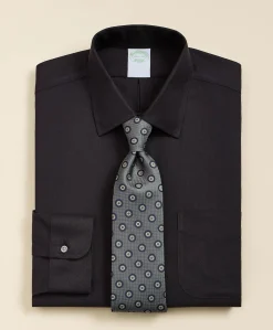 Brooks Brothers Explorer Collection Non-Iron Twill Ainsley Collar, Dress Shirt