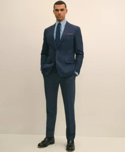 Brooks Brothers Explorer Collection Slim Fit Wool Suit Pants