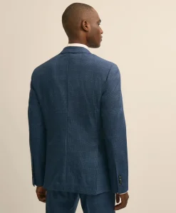 Brooks Brothers Explorer Collection Slim Fit Wool Overcheck Suit Jacket