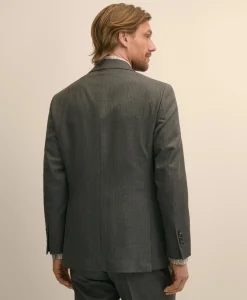 Brooks Brothers Explorer Collection Slim-Fit Pinstripe Wool Suit Jacket