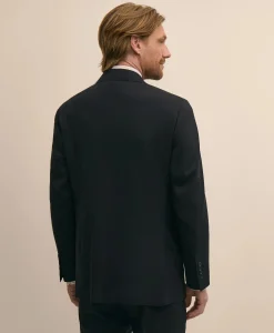 Brooks Brothers Explorer Collection Slim Fit Wool Double-Breasted Suit Jacket
