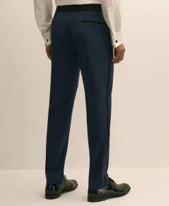 Brooks Brothers Explorer Collection Slim Fit Wool Tuxedo Pants