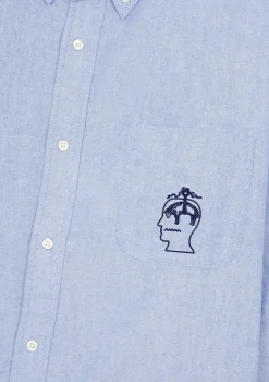 Brooks Brothers x Brain Dead Cotton Embroidered Oxford Button-Down Collar, Sport Shirt