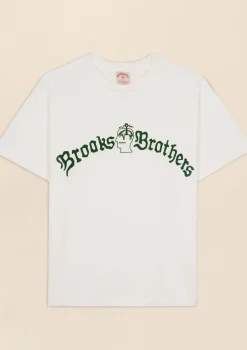 Brooks Brothers x Brain Dead Cotton Vintage-Inspired Emblem T-Shirt