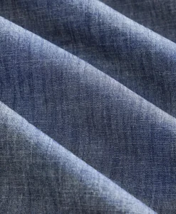 Brooks Brothers X Engineered Garments Cotton Chambray Ascot Collar Oversized Dress Shirt
