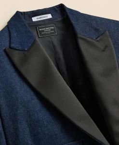 Brooks Brothers X Engineered Garments Cotton Denim Oversized Dinner Jacket