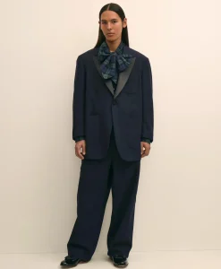 Brooks Brothers X Engineered Garments Wool Serge Oversized Dinner Jacket
