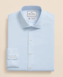 Brooks Brothers X Thomas Mason® Cotton Pinpoint Oxford English Collar Dress Shirt
