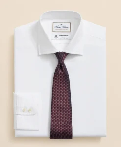 Brooks Brothers X Thomas Mason® Cotton Pinpoint Oxford English Collar Dress Shirt